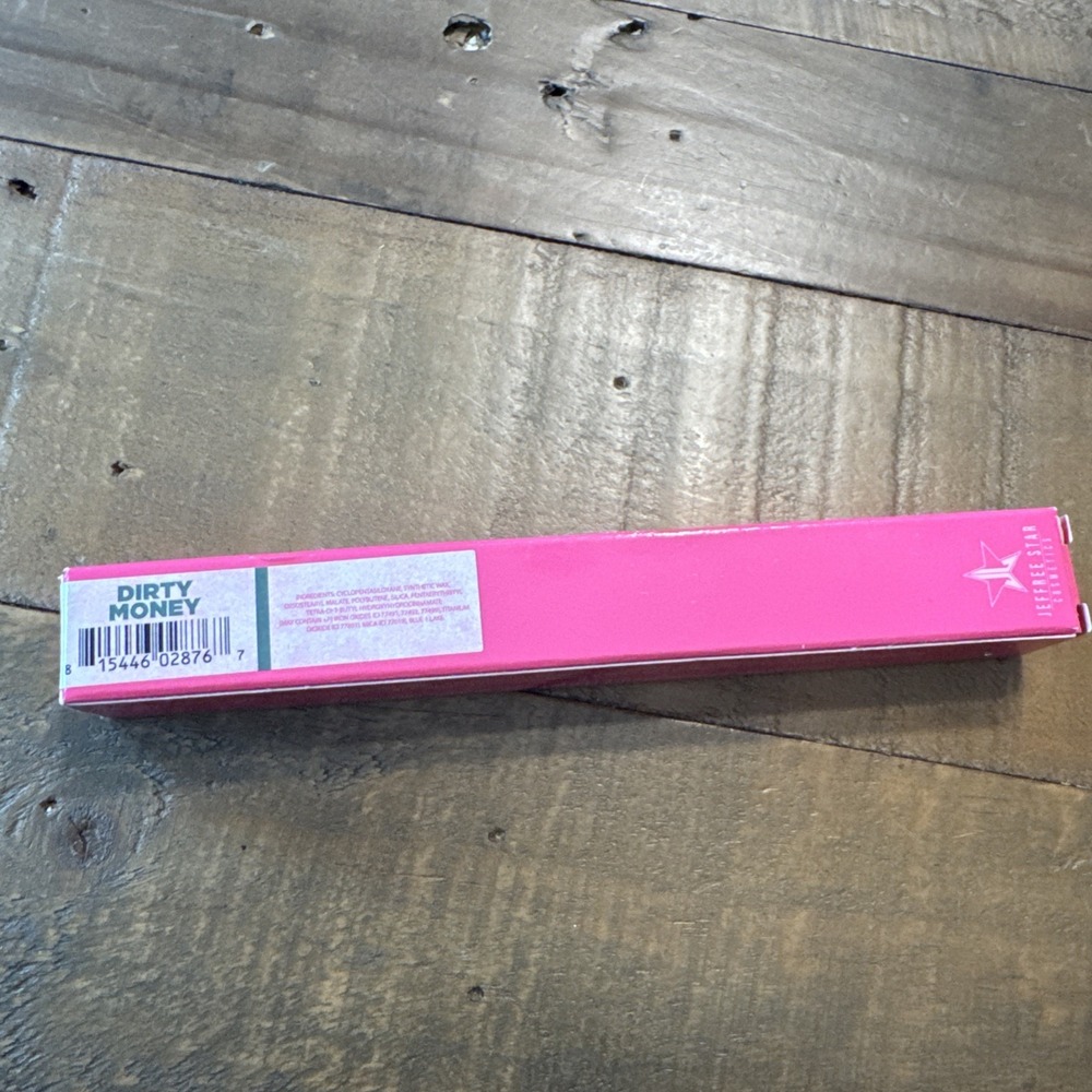 Jeffree Star Cosmetics Velour Lip Liner Dirty Money Suede Matte NIB